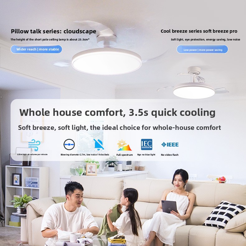Decor Lighting Ceiling Fans - シンプルなシーリングファンライト、家庭用シャンデリアランプ、リビングルーム、ダイニングルーム、寝室用の室内装飾ファンライト、ホーム照明