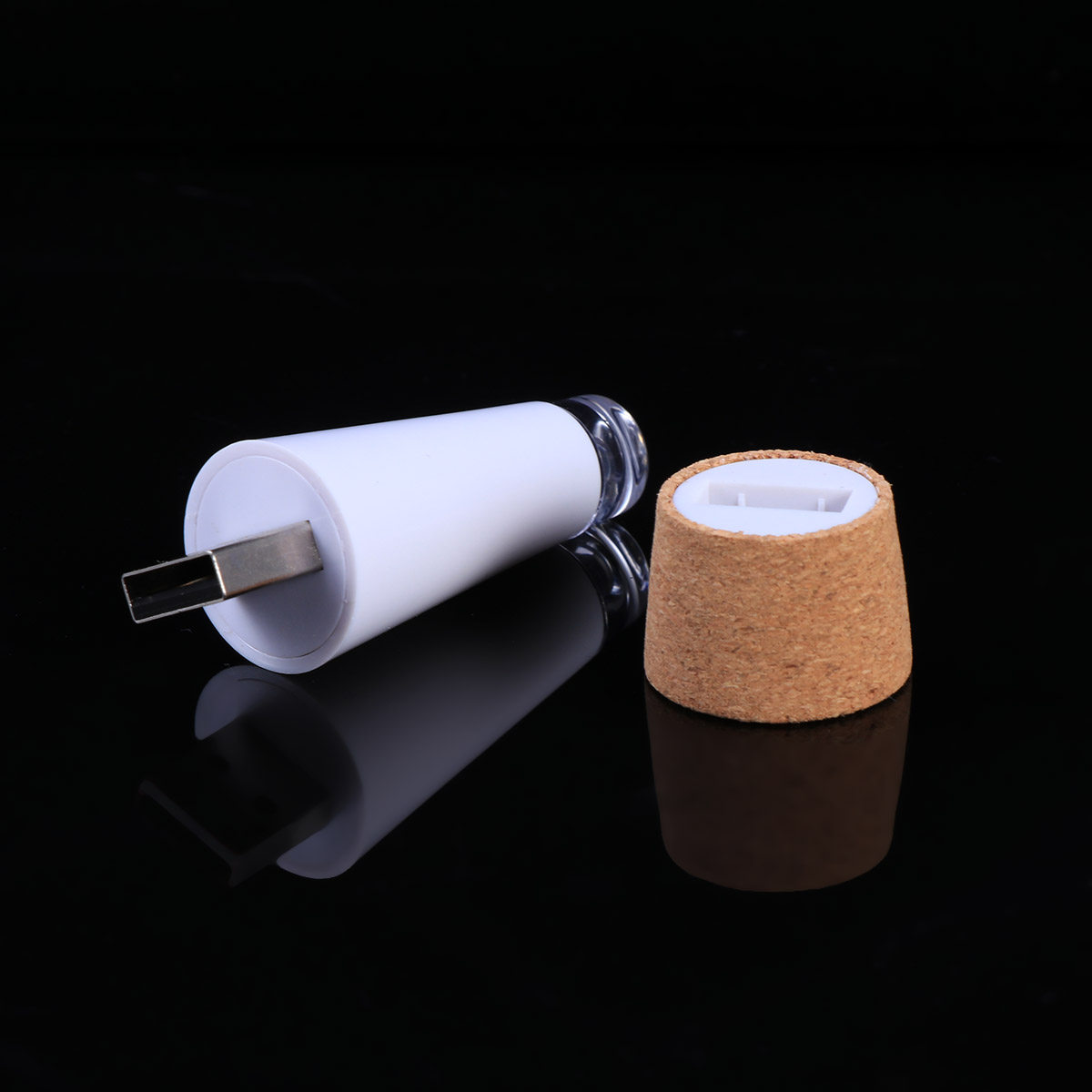 Decor Lighting Cork - LED充電式ワインボトルコルクライト ウォームホワイト クリエイティブ ロマンチック フェスティバル雰囲気ライト ハロウィン