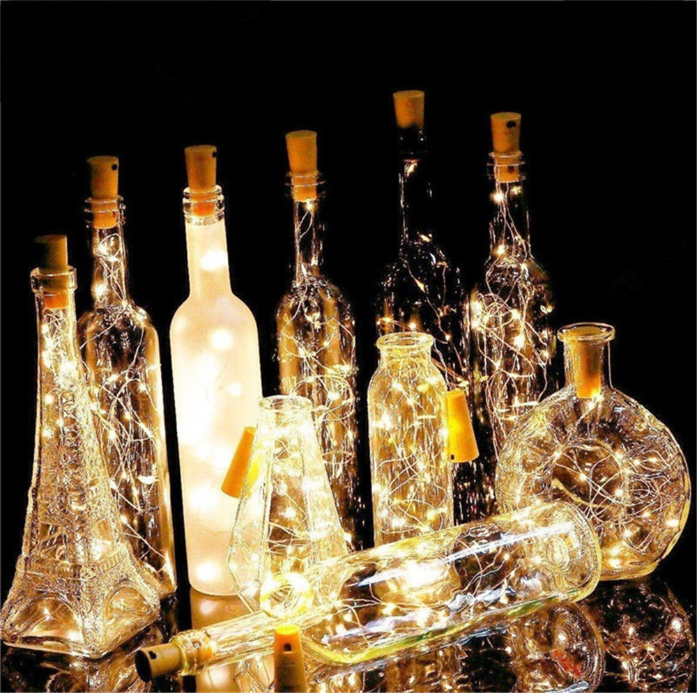 Decor Lighting Cork - バー LED ワインボトルコルク 2 メートルストリングライトクリスマス装飾 Led