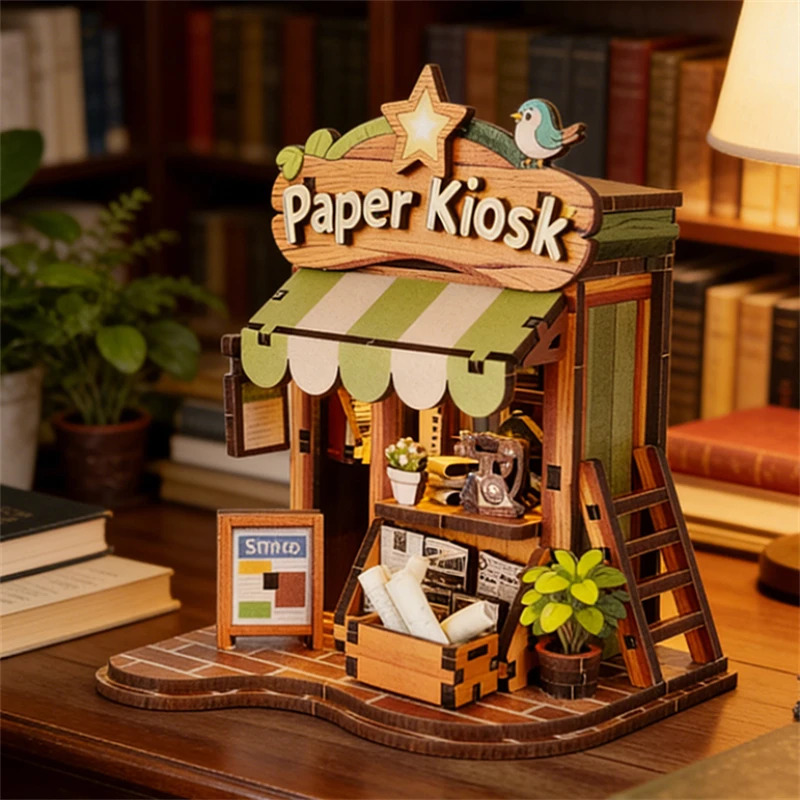 2026 DIY木製ミニカサ和風居酒屋ミニチュアライト付き、 - Japanese Lighting Decor のレビューと価格