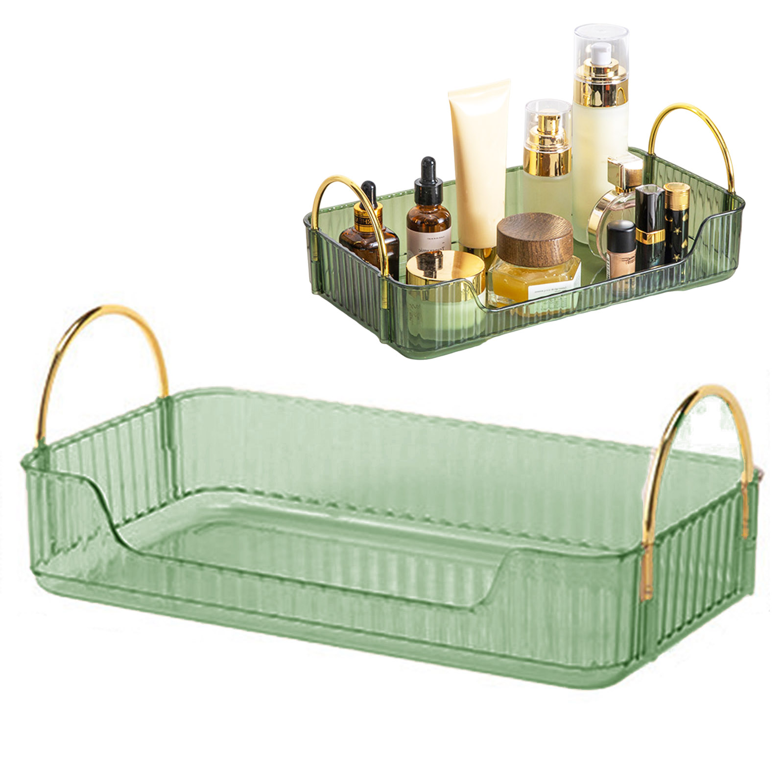 バスルームオーガナイザーラックライト高級アクリル収納ホルダー - Furniture Lighting & Decor Magazine のレビューと価格