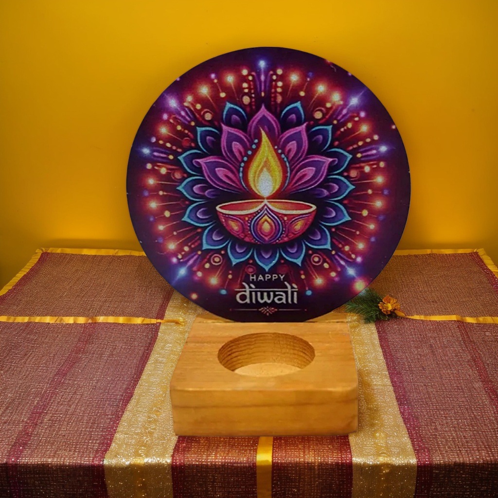 工場インド ディワリ祭の光の祭典の雰囲気 錬鉄製の燭台 UV - Lighting Decoration For Diwali のレビューと価格