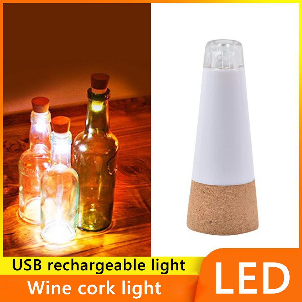1/4 個 USB ワインボトルストッパーライトクリエイティ - Decor Lighting Cork のレビューと価格