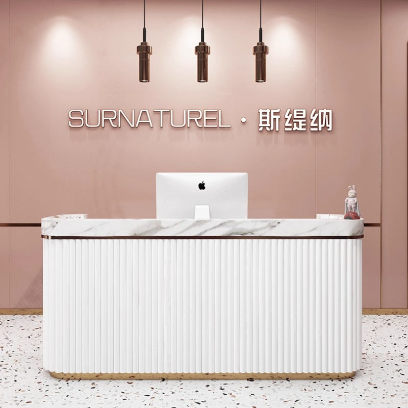 ライトラグジュアリーモダンレジカウンター 大理石調ヘアサロン - Furniture Lighting & Decor Magazine のレビューと価格