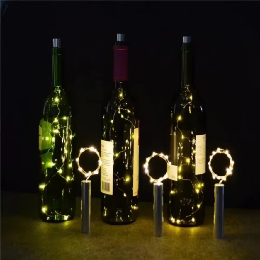 LEDスターリーライトストリング,ワインボトル,コルク,フェ - Decor Lighting Cork のレビューと価格