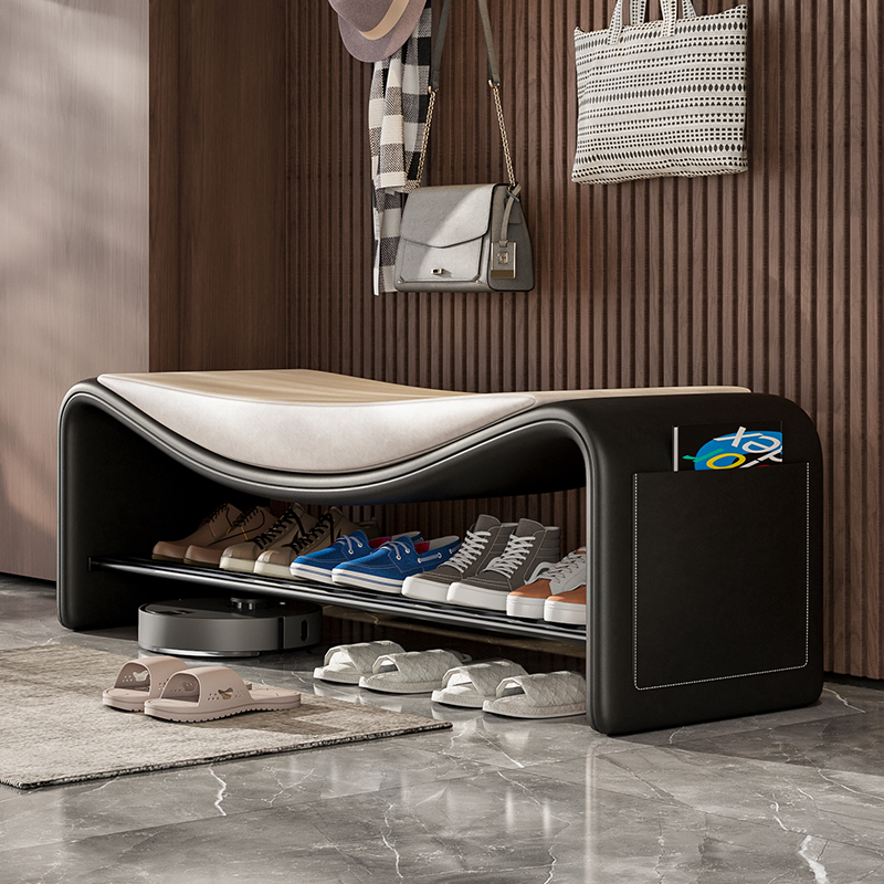 イタリア製の軽奢な高級感漂うシンプルな玄関用シューズベンチ、 - Furniture Lighting & Decor Magazine のレビューと価格