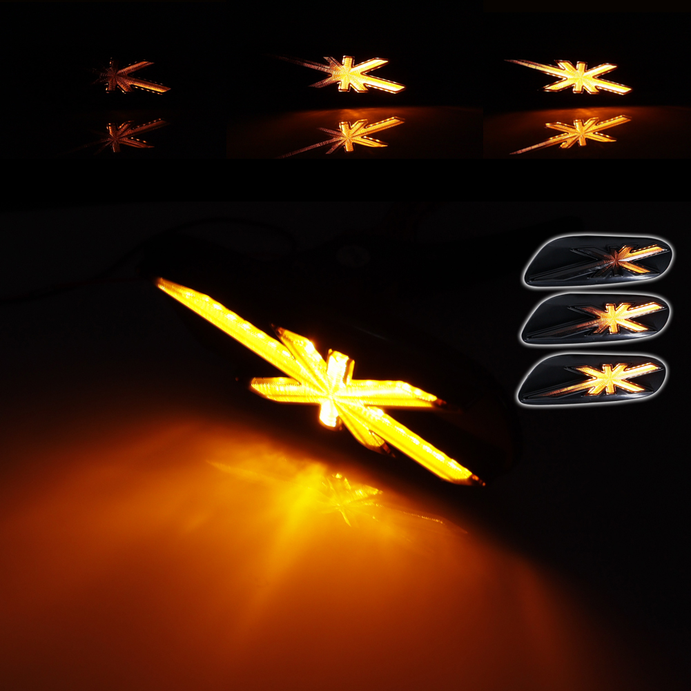 2 個スモークレンズユニオンジャックアンバー LED フェン - Union Lighting & Decor Affiliate Program Collabs のレビューと価格
