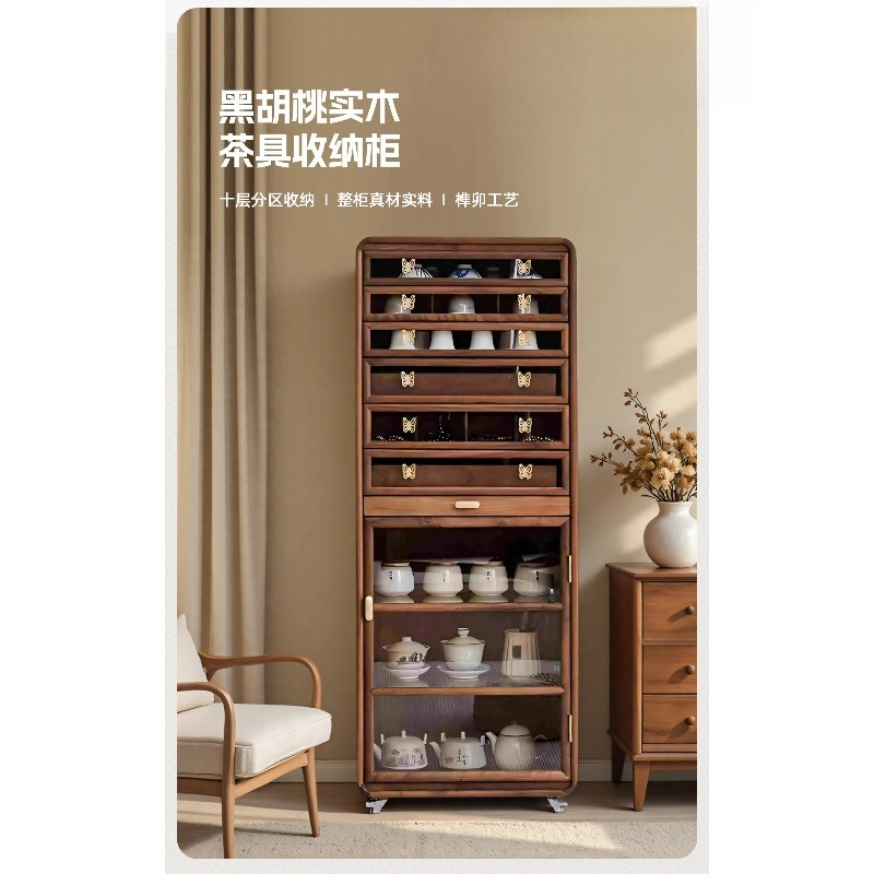 北米産ブラックウォールナット無垢材歯科用キャビネットティーカ - Lighting & Home Decor Studio のレビューと価格
