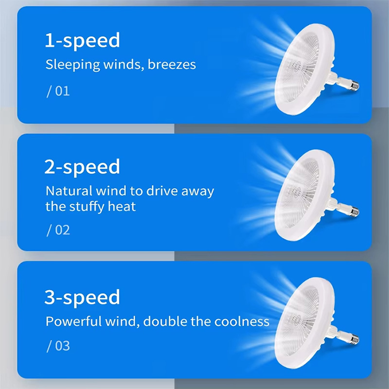 2 in 1 シーリングファンランプ 3 速度調整可能 E2 - Decor Lighting Ceiling Fans のレビューと価格