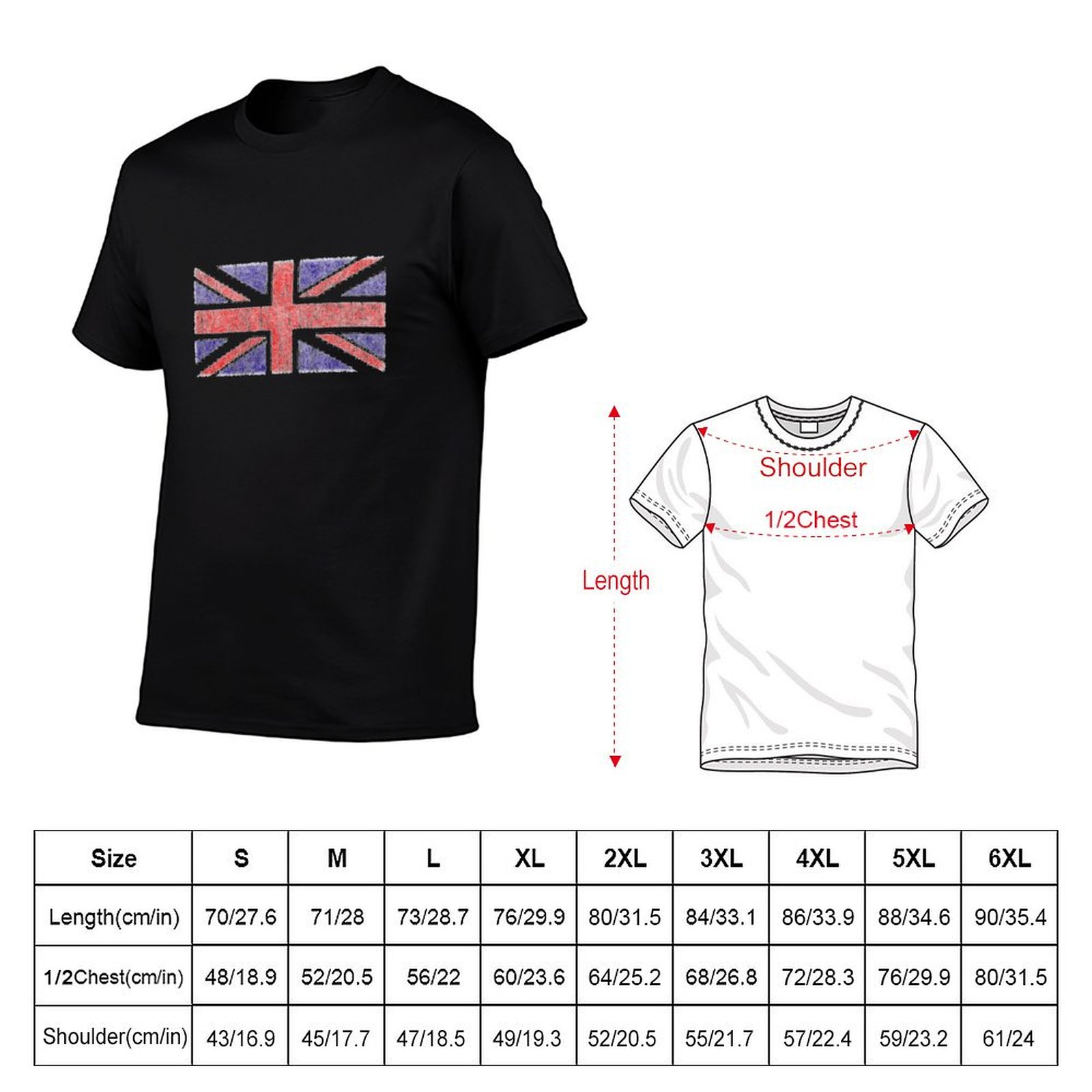 ヴィンテージ英国ユニオンジャック旗Tシャツライトアスレチック - Union Lighting & Decor Affiliate Program Collabs のレビューと価格
