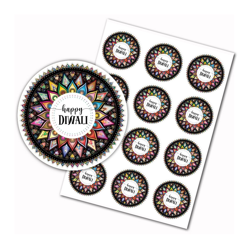 パーティーの装飾のためのハッピーディウォリステッカー、ライト - Lighting Decoration For Diwali のレビューと価格