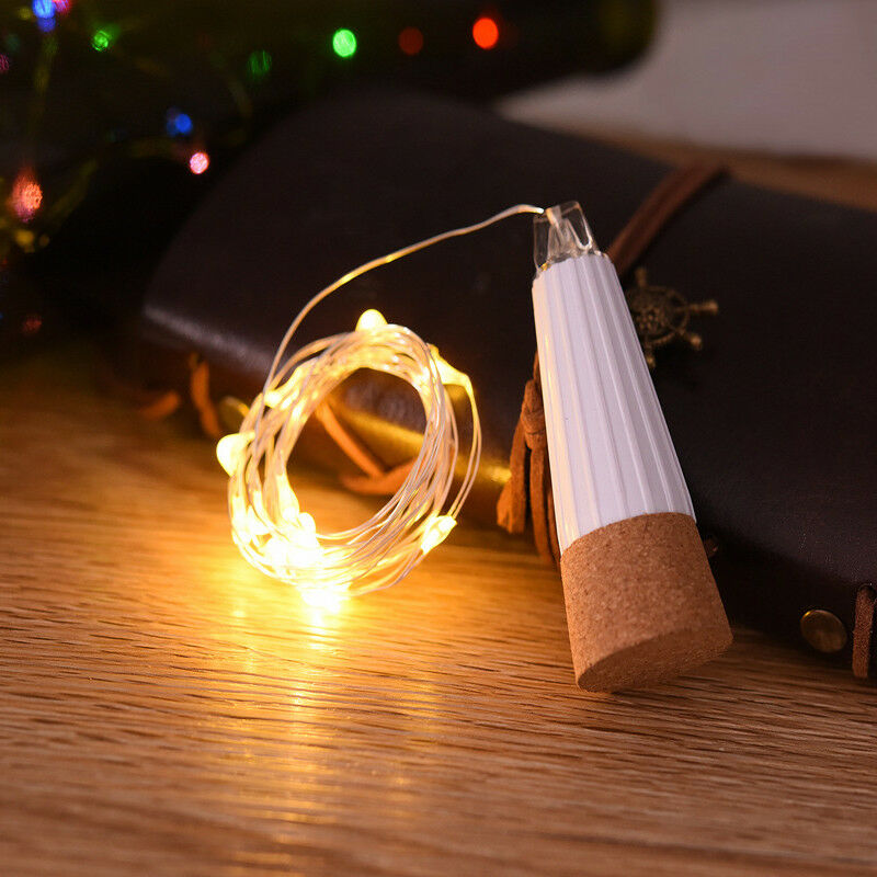 2 メートル 20 LED コルクボトルフェアリーライト U - Decor Lighting Cork のレビューと価格