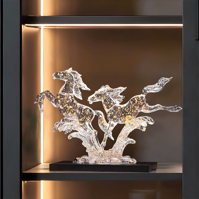 PYH社の社長への開業祝い、成功を象徴する装飾品、馬年飾り、 - Lighting Decor Company のレビューと価格