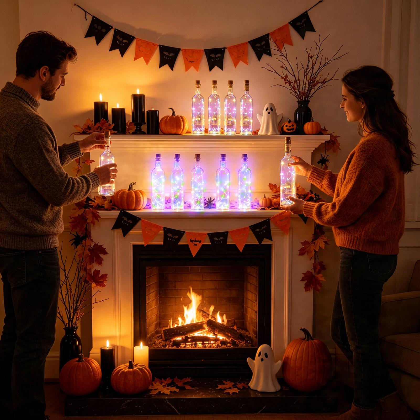 ワインボトル用コルクライト 6個 防水DIY装飾 フェアリー - Decor Lighting Cork のレビューと価格