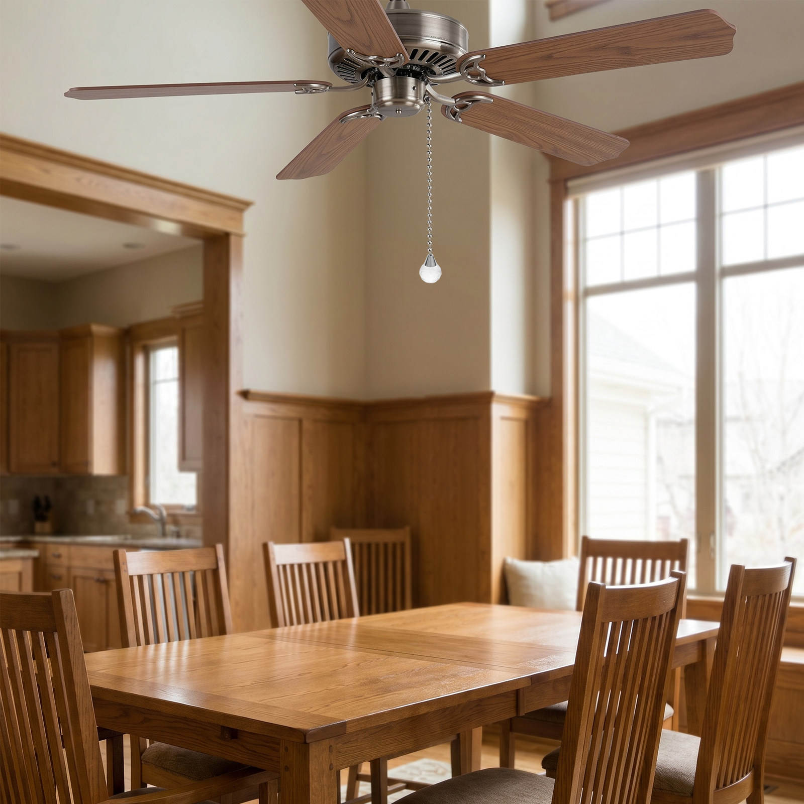 2個入りシーリングファンチェーン延長シルバープルチェーンクリ - Decor Lighting Ceiling Fans のレビューと価格