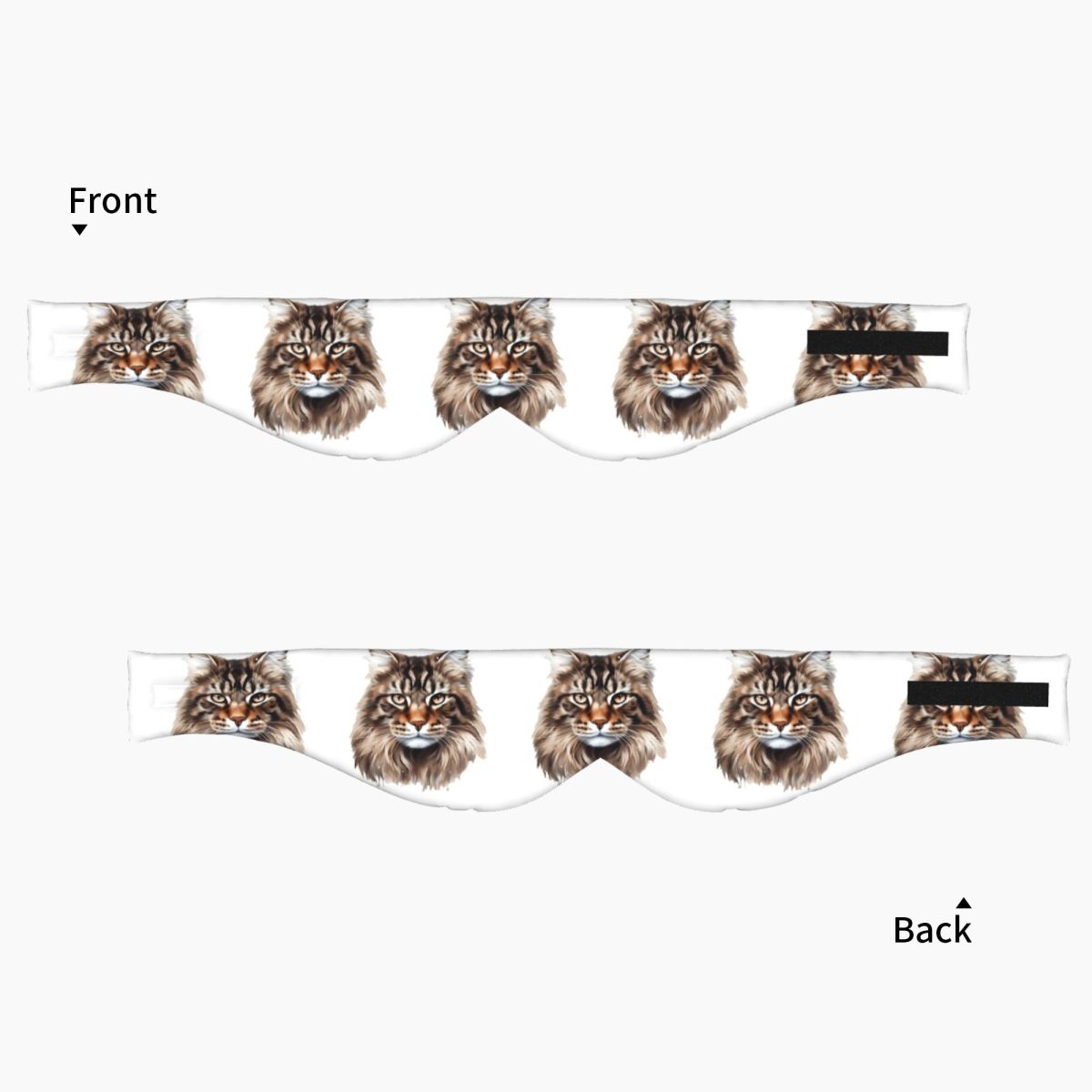 メインクーン猫の睡眠用アイマスク、遮光性ポータブルアイカバー - Home Lighting & Decor St Catharines On のレビューと価格