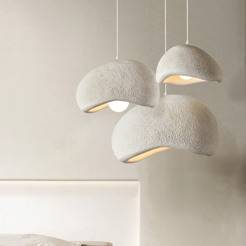 Wabi-Cababi-日本のパン,樹脂製の吊り下げ式LED - Japanese Lighting Decor のレビューと価格