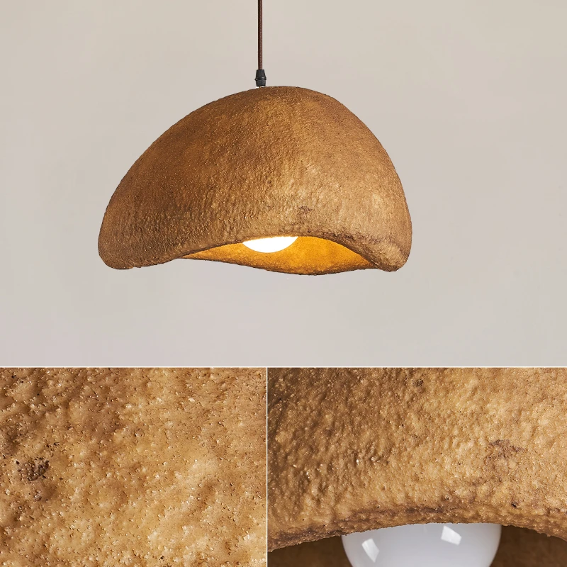 Wabi-Cababi-日本のパン,樹脂製の吊り下げ式LED - Japanese Lighting Decor のレビューと価格