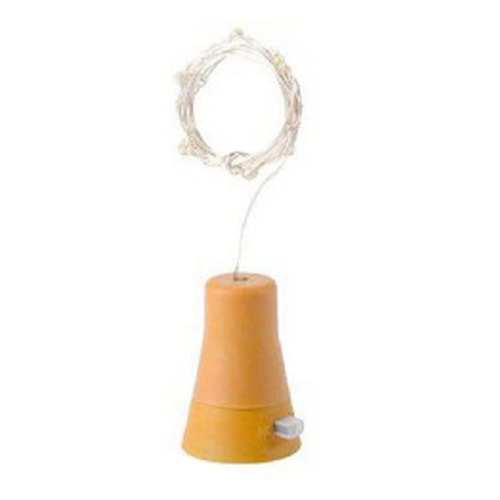 ボトルDIY除草装飾防水クリスマスセンターピース2Mコルクボ - Decor Lighting Cork のレビューと価格