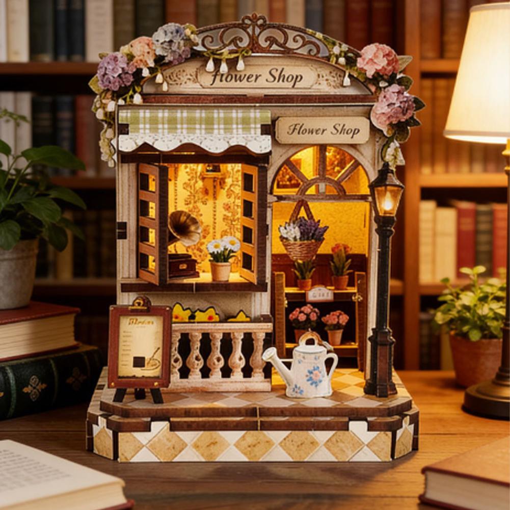 DIY 木製日本酒場ミニチュアドールハウス LED ライト付 - Japanese Lighting Decor のレビューと価格