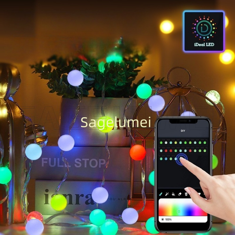 RGB ドリームカラー WS2812B LED ストリップ  - Fairy Light Curtain のレビューと価格