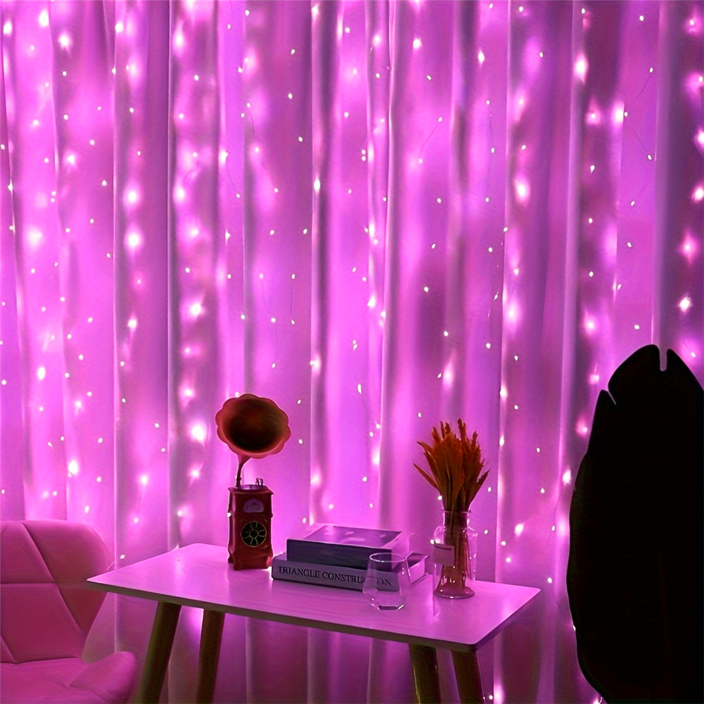 3/6M バッテリー電源 LED カーテンストリングライト  - Fairy Light Curtain のレビューと価格
