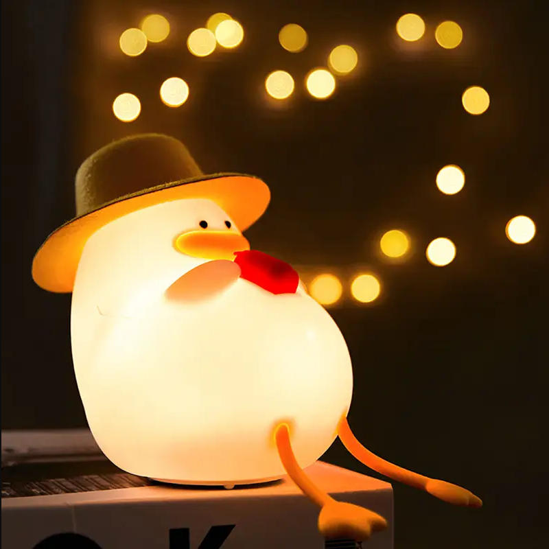ハッピーダックナイトライト、タッチコントロールベッドサイドラ - Decor Lighting Lamps のレビューと価格