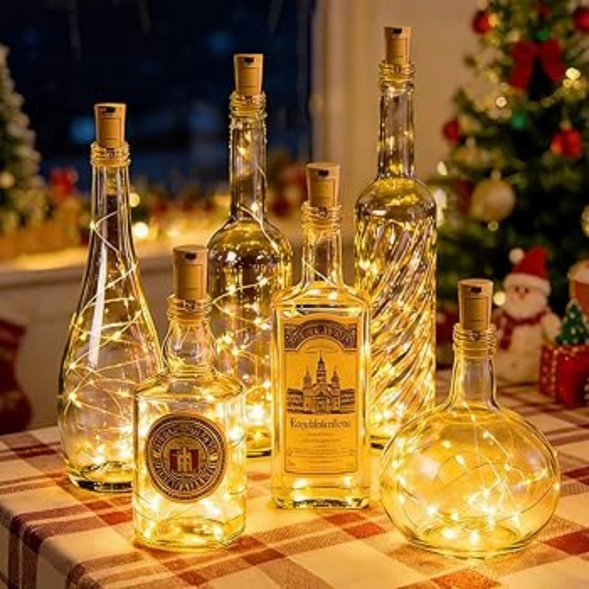 10/12パック コルク付きボトルライト 20 LED ホワ - Decor Lighting Cork のレビューと価格