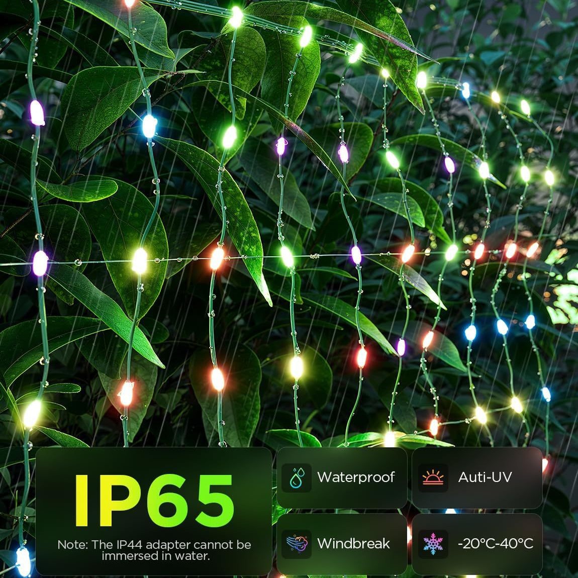 LEDネットメッシュフェアリーカーテンライトガーランド、クリ - Fairy Light Curtain のレビューと価格