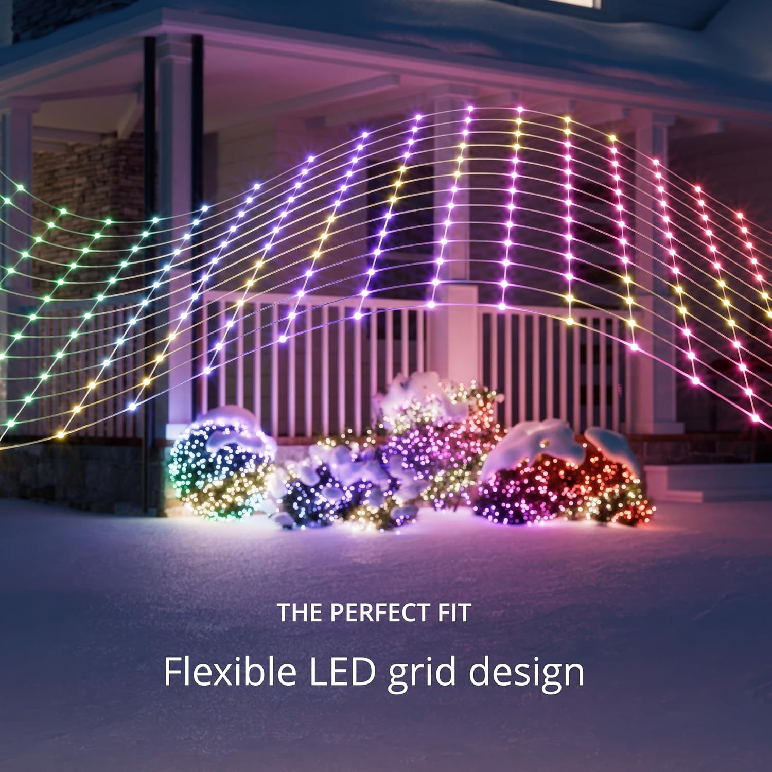 LEDネットメッシュフェアリーカーテンライトガーランド、クリ - Fairy Light Curtain のレビューと価格