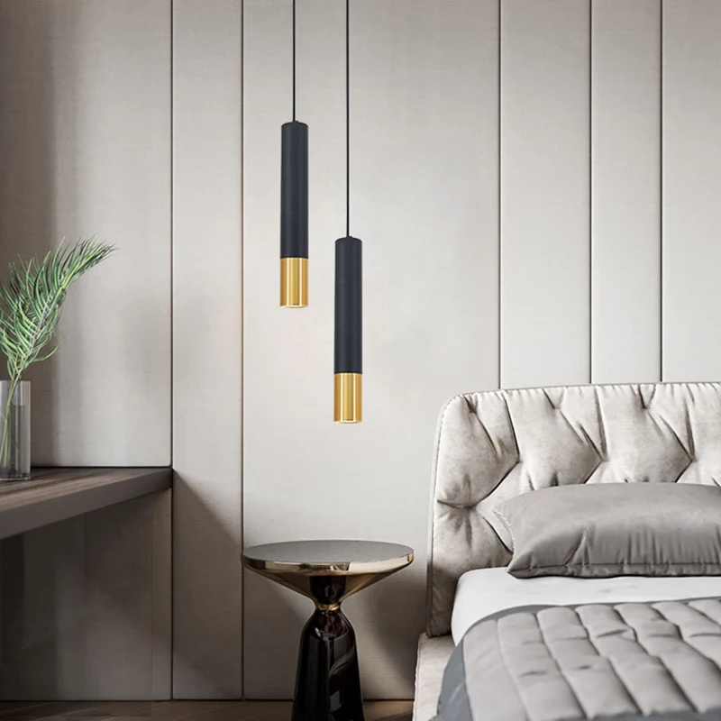 モダンなLEDロングチューブペンダントライトシャンデリアスポ - Lighting Decor Company のレビューと価格