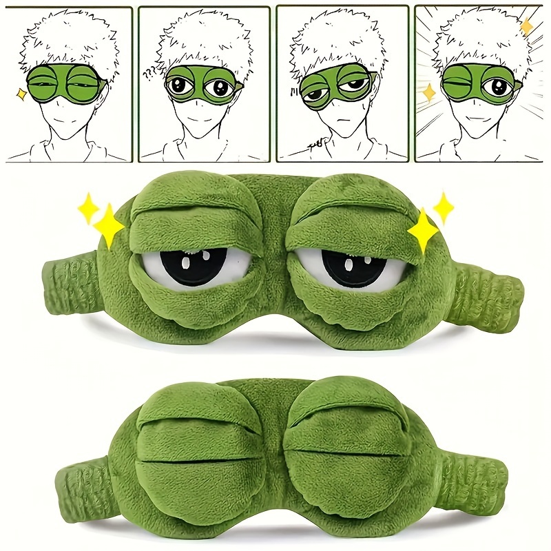 睡眠用アイマスク 3D かわいいカエル型 面白いぬいぐるみ  - Home Lighting & Decor St Catharines On のレビューと価格