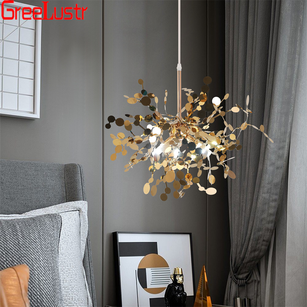 Led タンポポペンダントライト花火シャンデリアモダンなハン - Fairy Light Curtain のレビューと価格