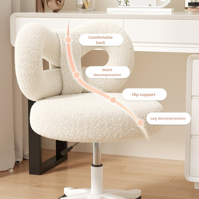 新しいボウスタイルの女性用ドレッシングチェア、女性用寝室ドレ - Furniture Lighting & Decor Magazine のレビューと価格