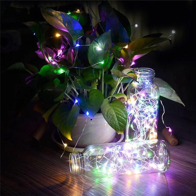 AT02-ワインボトルコルクにソーラーLEDフェアリーライト - Decor Lighting Cork のレビューと価格