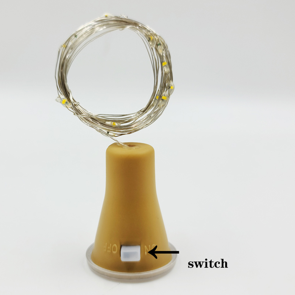 多機能バッテリー駆動ソーラーワインボトルコルクガーランドスト - Decor Lighting Cork のレビューと価格