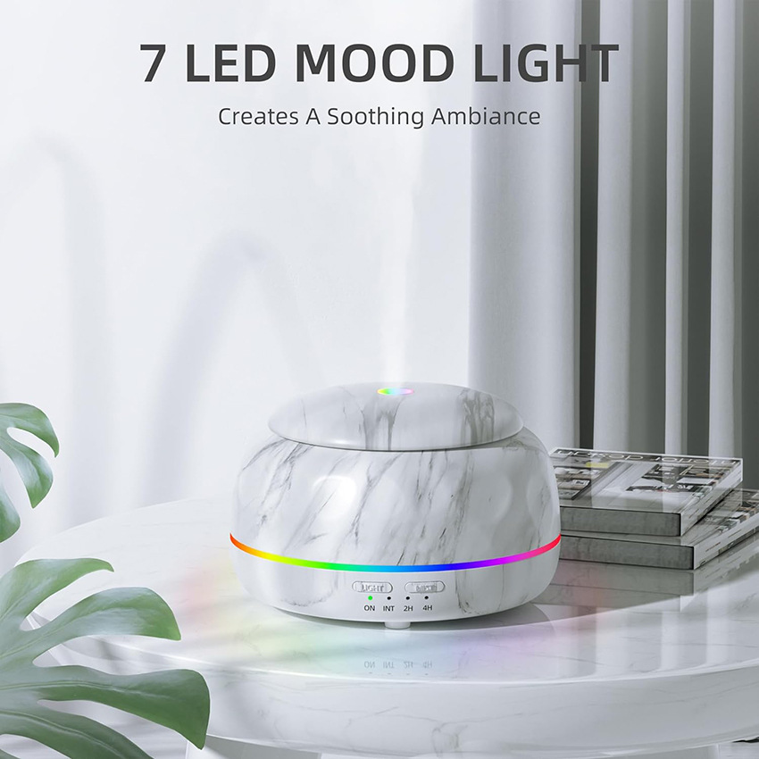 エッセンシャルオイルディフューザー空気加湿器ルーム用アロママ - Lighting & Home Decor Studio のレビューと価格